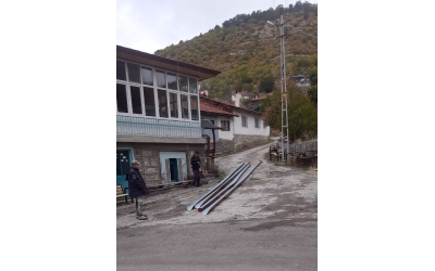 Köy camimizin tadilatı devam ediyor...